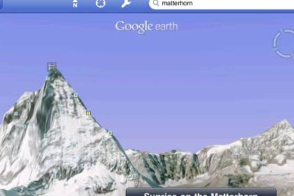 Google Earth ganha versão para iPad