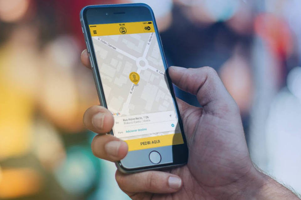 
	Aplicativo Easy Taxi: corridas podem custar a partir de 3 reais para clientes Santander
 (Divulgação/Easy Taxi)