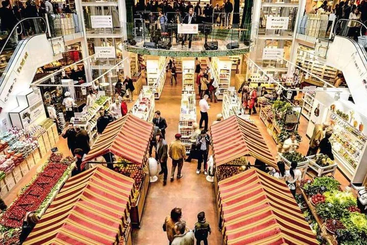 Loja do Eataly em Milão, na Itália: os sócios do St Marche adiaram a abertura de uma filial dessa rede em São Paulo (G Piazzolla/Corbis/Latinstock)