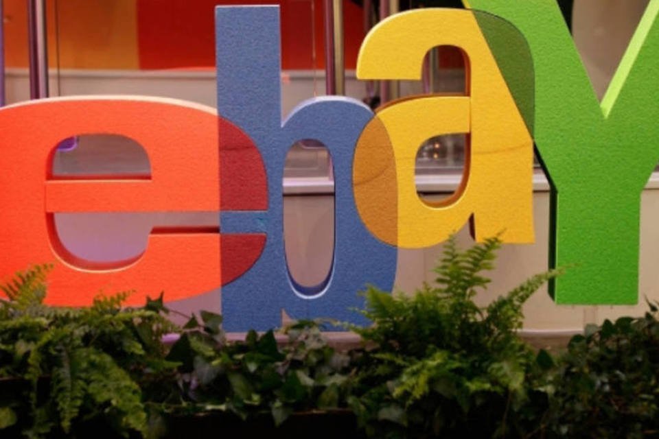 Receitas do eBay sobem 7% impulsionadas pelo PayPal
