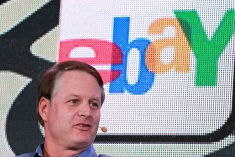 
	John Donahoe: n&uacute;meros podem mudar dependendo da performance da a&ccedil;&atilde;o do eBay no ano que vem
 (Justin Sullivan/Getty Images/AFP)