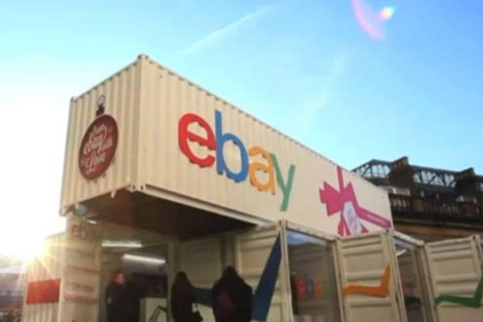 Social Shopping na loja pop-up do eBay em Londres