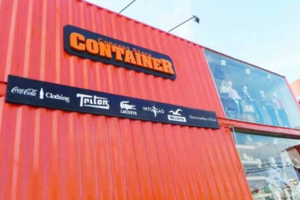 Lojas montadas em containers faturam R$ 12 milhões por ano