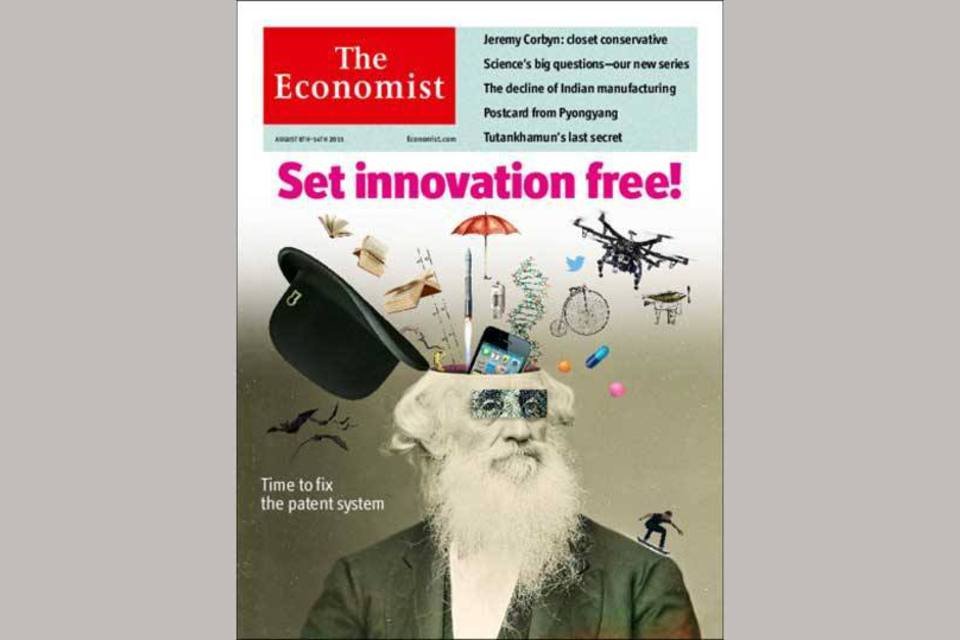 Capa da edição de agosto de 2015 da The Economist (Reprodução)
