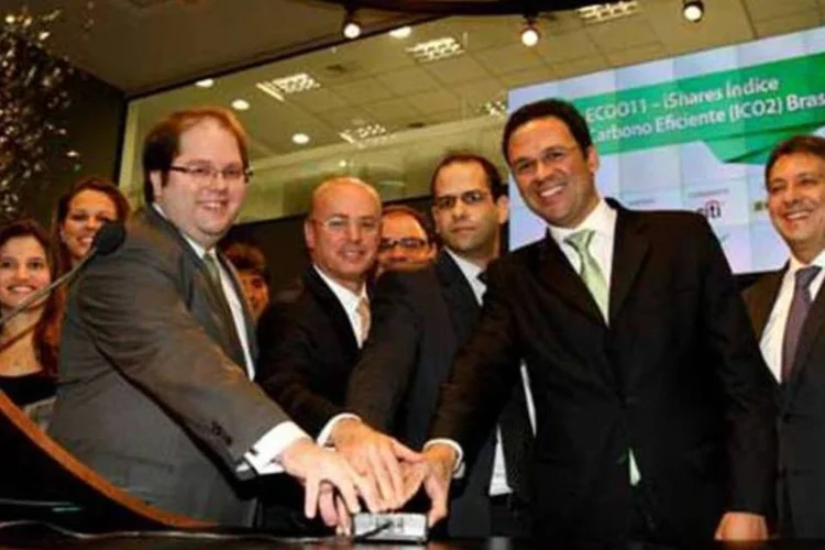 Lançamento do ECOO11: quem participou da oferta pública inicial ganhou garantia do BNDES (Divulgação/BM&FBovespa)