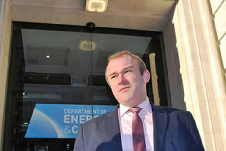 Edward Davey: medida vai ficar marcada na história da COP18 como o primeiro compromisso de financiamento assumido na Conferência de Doha (DECC/gov. uk)