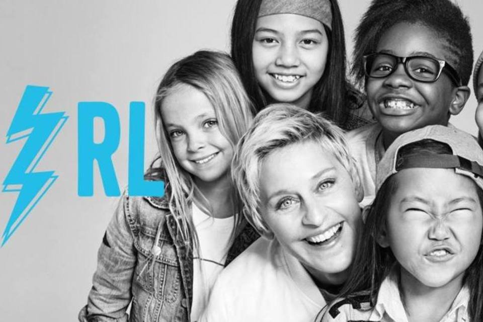 Ellen DeGeneres e Gap lançam roupas empoderando garotas
