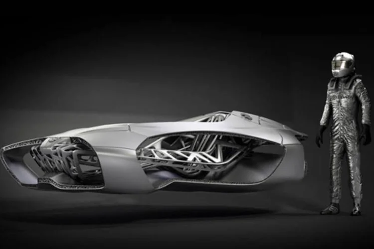 EDAG Genesis, conceito de carro construído em corpo maciço (Divulgação/ EDAG)