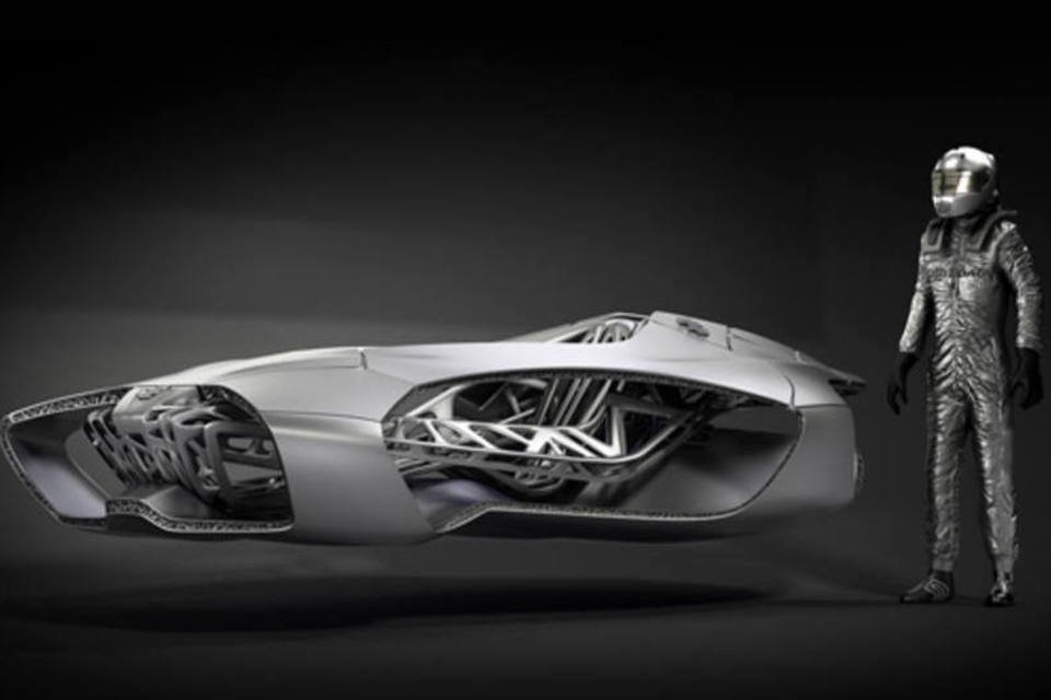 EDAG Genesis, conceito de carro construído em corpo maciço (Divulgação/ EDAG)