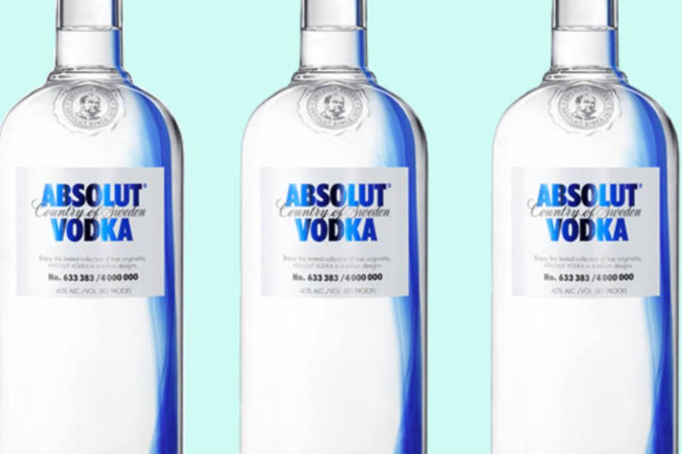 Edição especial da vodka Absolut (Divulgação)