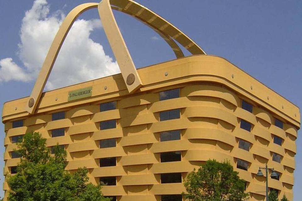 Edifício em formato de cesta tem repercussão mundial