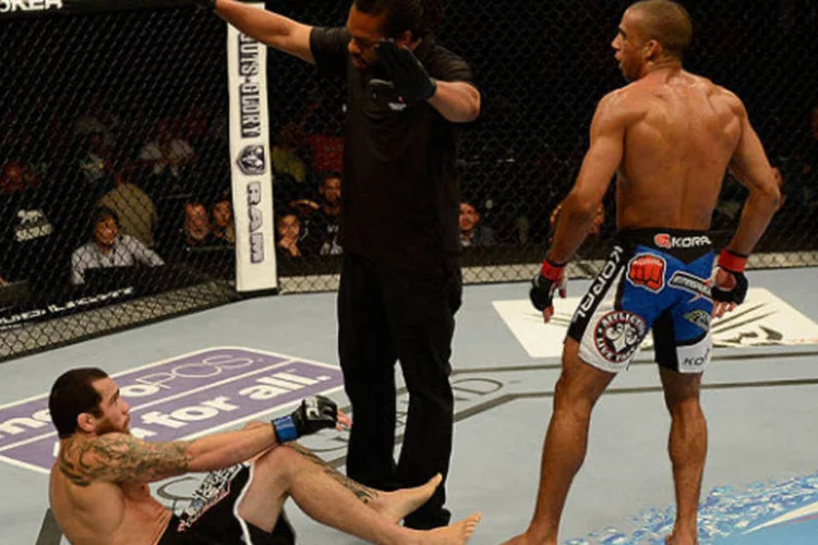 
	O brasileiro Edson Barboza luta o coevento principal do UFC FIght Night Atlantic City
 (Reprodução / Facebook Edson Barboza)