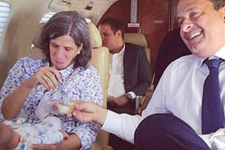 
	Eduardo Campos: &ldquo;S&atilde;o Paulo, l&aacute; vamos n&oacute;s!&rdquo;, dizia post na p&aacute;gina de Campos no Facebook
 (Reprodução/Facebook)