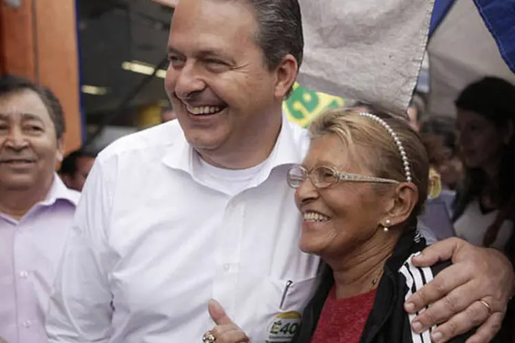 Eduardo Campos (PSB) durante evento na região metropolitana de São Paulo (Divulgação/PSB)