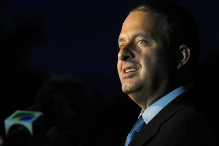 Eduardo Campos: colaboradores que foram ao local tinham semblante abatido (Fabio Rodrigues Pozzebom/ABr)