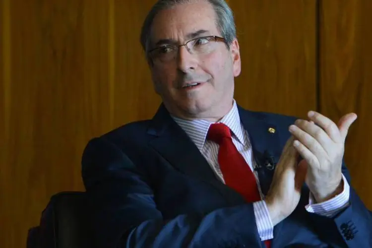 
	Eduardo Cunha: este pode ser o primeiro encontro dos dois desde que Cunha rompeu oficialmente com o governo Dilma em julho
 (Antonio Cruz/Agência Brasil)