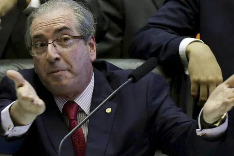 
	Eduardo Cunha (PMDB-RJ): segundo documento, o deputado enriqueceu com recursos &quot;oriundos da sangria&quot; de corrup&ccedil;&atilde;o instalada na empresa
 (Ueslei Marcelino/Reuters)