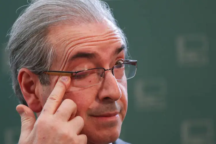 
	&ldquo;N&atilde;o conhe&ccedil;o das imputa&ccedil;&otilde;es relativas a atos supostamente praticados pela denunciada quando ministra&rdquo;, disse Eduardo Cunha
 (Montagem/Exame.com)