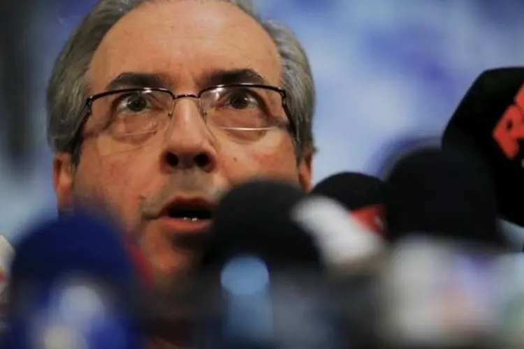 
	Eduardo Cunha: embora ainda n&atilde;o tenha formalmente anunciado o rompimento, o PPS j&aacute; vem adotando discurso contra Cunha
 (Ueslei Marcelino/Reuters)