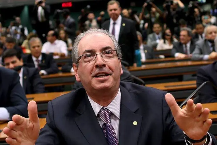 
	Eduardo Cunha: a defesa j&aacute; havia entrado com pedido para suspender a a&ccedil;&atilde;o de improbidade ajuizada contra ele pela for&ccedil;a-tarefa da Lava Jato
 (Adriano Machado/Reuters)