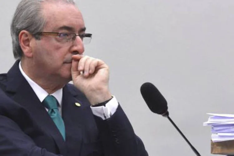 
	Eduardo Cunha: &quot;N&atilde;o tem um alfinete nesse governo indicado por Eduardo Cunha, mas n&atilde;o estou suspenso de exercer minha milit&acirc;ncia pol&iacute;tica&quot;
 (Antonio Cruz/Agência Brasil)