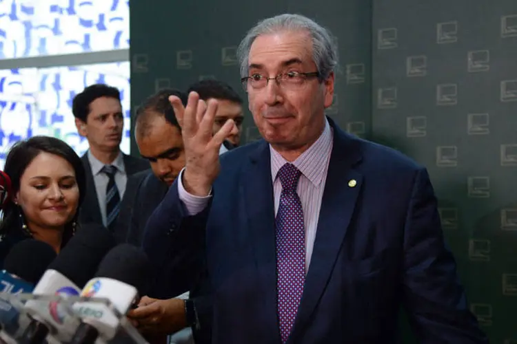 
	Eduardo Cunha: PSOL e Rede entraram no Conselho com uma representa&ccedil;&atilde;o pedindo a cassa&ccedil;&atilde;o do mandato do presidente da C&acirc;mara
 (José Cruz/Agência Brasil)