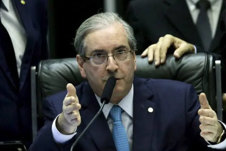 
	Eduardo Cunha: o presidente da C&acirc;mara tem se dito v&iacute;tima de uma retalia&ccedil;&atilde;o do governo e acusado o Planalto de interferir no poder Legislativo
 (Ueslei Marcelino/Reuters)