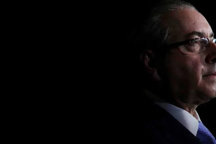 
	Eduardo Cunha: depois de oito meses de manobras para salvar pr&oacute;prio mandato, presidente afastado da C&acirc;mara sofre derrota no Conselho de &Egrave;tica
 (Ueslei Marcelino/Reuters)