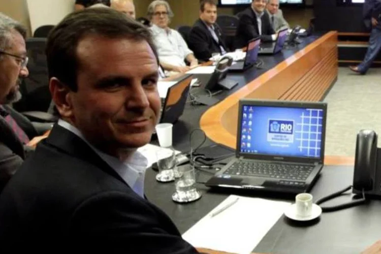 Eduardo Paes: ex-prefeito do Rio é acusado de receber propina para facilitar obras da Odebrecht na Olimpíada (Ricardo Moraes/Reuters/Reuters)