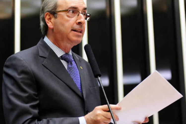 
	O deputado Eduardo Cunha &eacute; l&iacute;der do PMDB na C&acirc;mara
 (Gustavo Lima/Câmara)