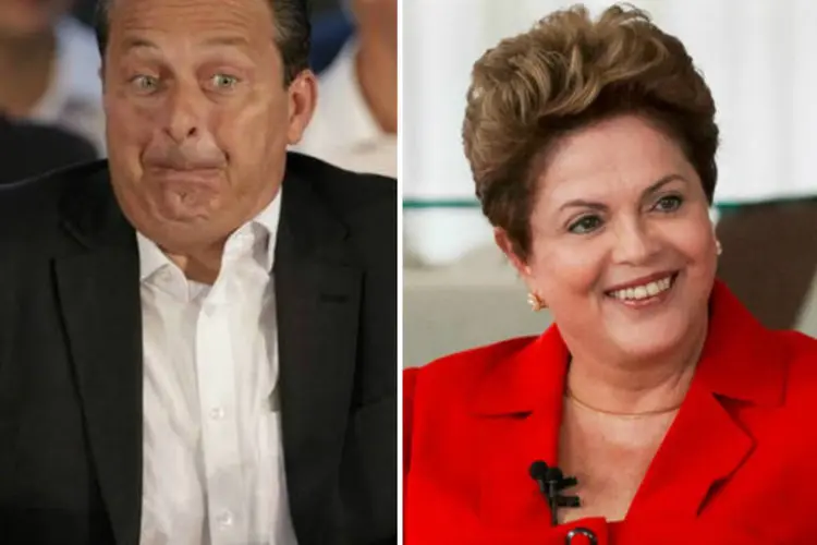 
	Dilma tem 40% das inten&ccedil;&otilde;es de voto em Pernambuco, contra 30% de Campos
 (Reuters/Ichiro Guerra/Montagem EXAME.com)