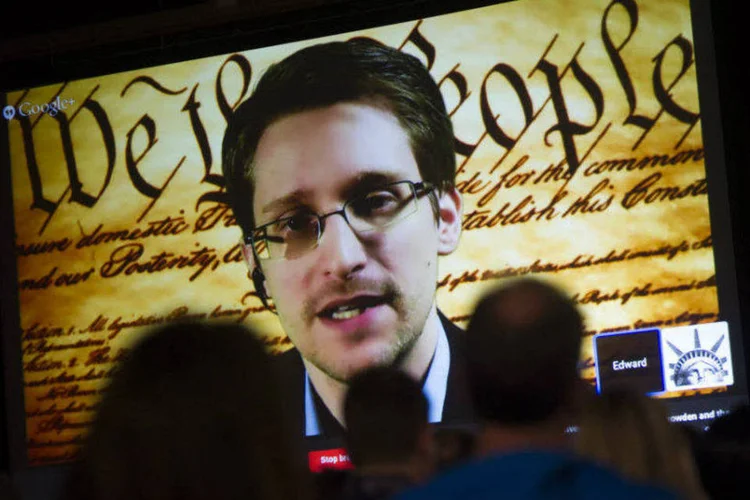 O ex-analista da Agência de Segurança Nacional (NSA), Edward Snowden (David Paul Morris/Bloomberg)