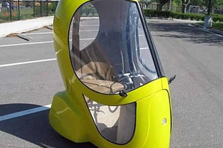 Eggasus, o carro elétrico em forma de ovo (Divulgação)