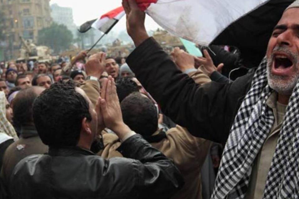 Praça Tahrir, no Cairo: protestos no Egito pegaram de surpresa os EUA  (John Moore/Getty Images)