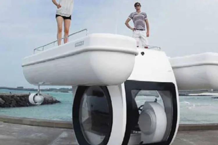 Submarino Ego, desenvolvido pela empresa Raonhaje (Reprodução)