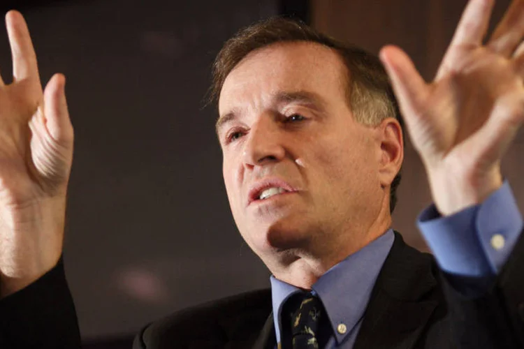 
	Eike Batista: a Mubadala investiu na empresa holding de Eike no in&iacute;cio de 2012
 (Douglas Engle/Bloomberg News)