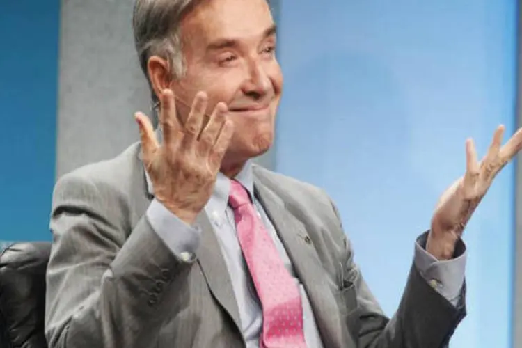 
	Eike Batista:&nbsp;a petrol&iacute;fera OGX ca&iacute;a 6,45&nbsp;%, a empresa de log&iacute;stica LLX perdia 8,8&nbsp;%, e a mineradora MMX recuava 0,6&nbsp;%
 (Fred Prouser / Reuters)