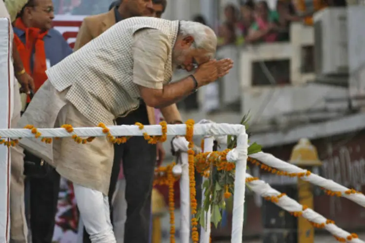 
	Narendra Modi: confian&ccedil;a de investidores e interesse no exterior ressurgiram ap&oacute;s a elei&ccedil;&atilde;o do primeiro-ministro
 (Amit Dave/Reuters)