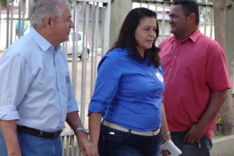 Candidata ao governo de Roraima, Suely Campos (PP), vota em Boa Vista: eleita com 54,85% dos votos (Graziele Bezerra/Rádiojornalismo/EBC)