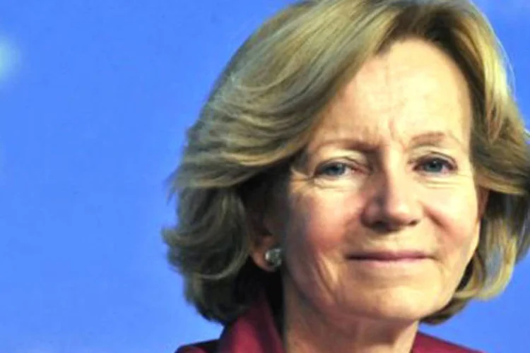 A ministra da Economia e da Fazenda da Espanha, Elena Salgado: encontro da UE terminou `sem avanços extraordinários´ (Arquivo/AFP)