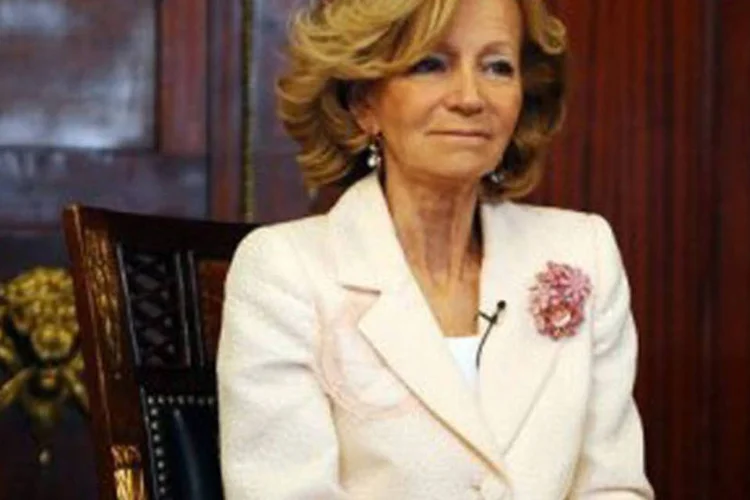 Para Elena Salgado, ministra espanhola da Economia, a participação do setor privado no futuro plano de resgate da Grécia não é uma boa ideia (Dominique Faget/AFP)