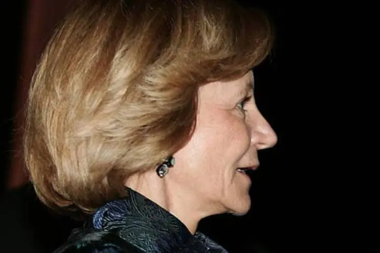 Elena Salgado, ministra das Finanças espanhola: títulos do país vêm encarecendo (Getty Images)