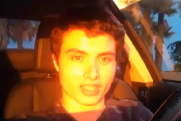 Frame do vídeo de Elliot Rodger: jovem é filho de diretor de cinema (Reuters)