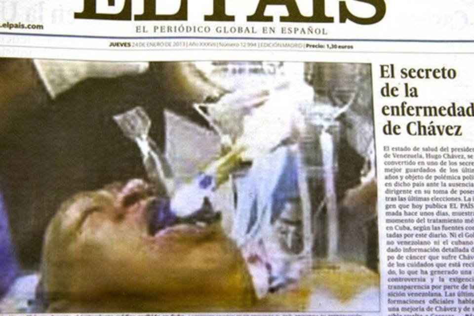 Foto de Chávez era de paciente mexicano, diz médico