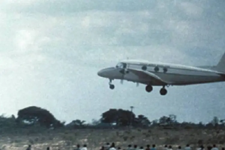 1º vôo do Bandeirantes, em 22/10/1968 (Acervo/Embraer)