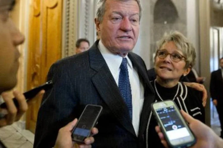
	Max Baucus, embaixador dos EUA na China: China&nbsp;apresentou um protesto formal
 (Saul Loeb)