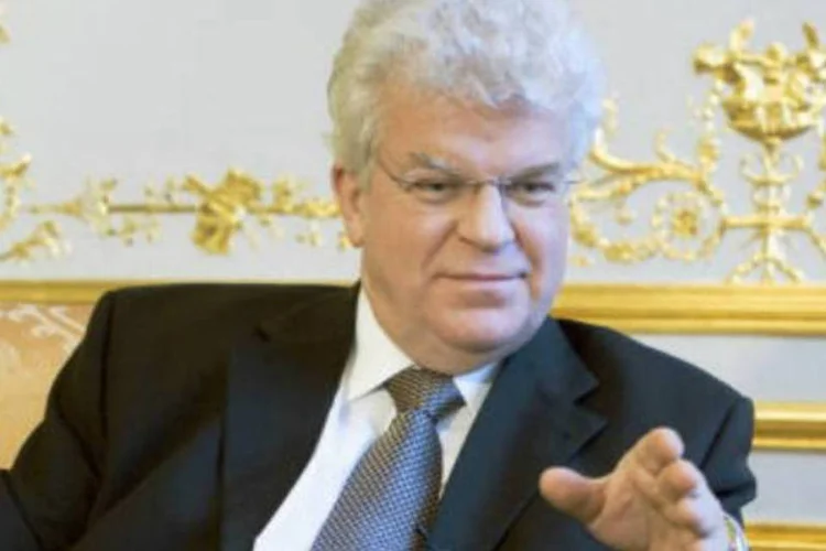 Vladimir Chizhov, embaixador russo na UE: "isto não é nem uma história para não dormir. Eu diria que é mais uma fantasia política" (Bloomberg via Getty Images)