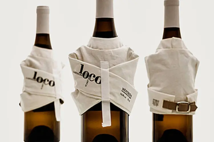 Embalagem da marca espanhola Vino Loco (Divulgação)