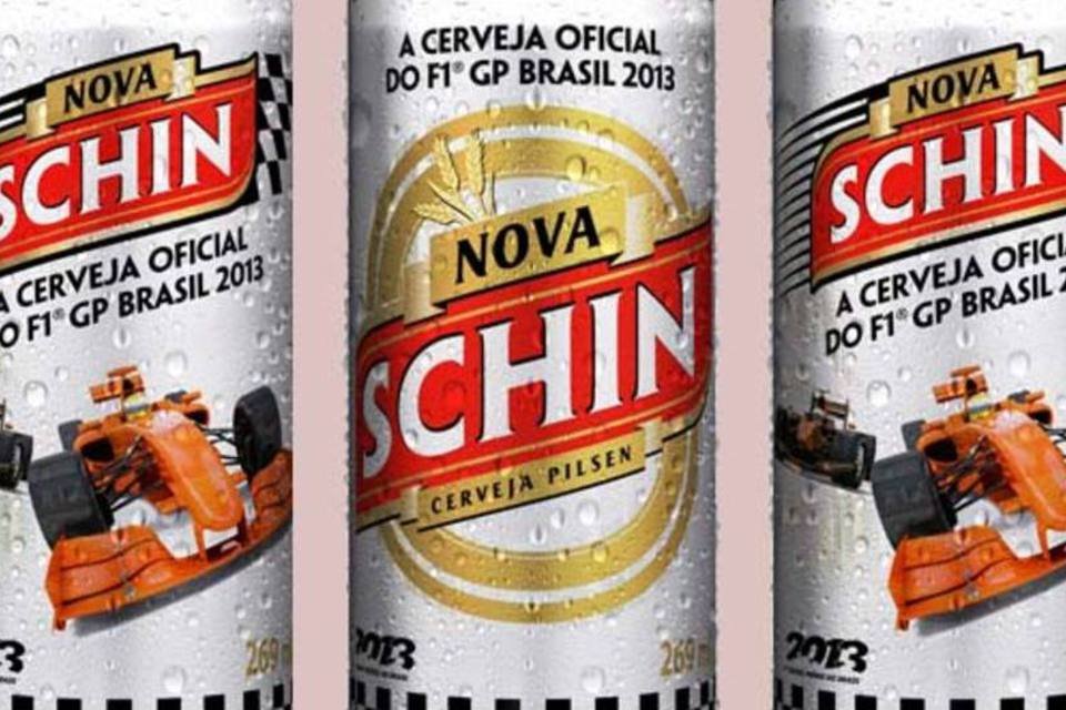 Nova Schin volta ao GP Brasil de F-1 como cerveja oficial