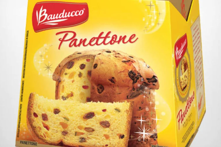 
	Embalagens de panetone Bauducco em 2013: a Bauducco diz que o fundador na empresa&nbsp;come&ccedil;ou a vender o produto aqui a partir de 1948
 (Divulgação)